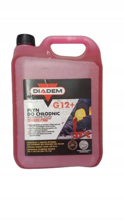 Tekutina do chladičů růžová G12+ DIADEM