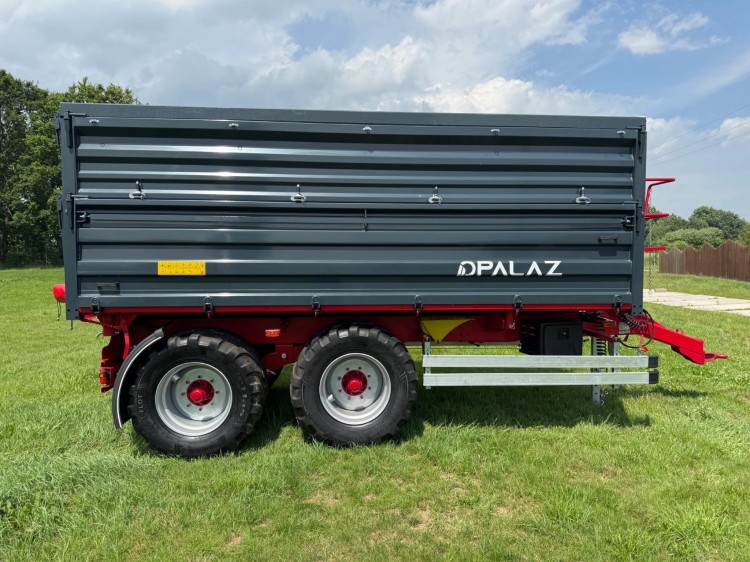Zemědělský přívěs TANDEM PALAZ RR2U12B – 12 tun