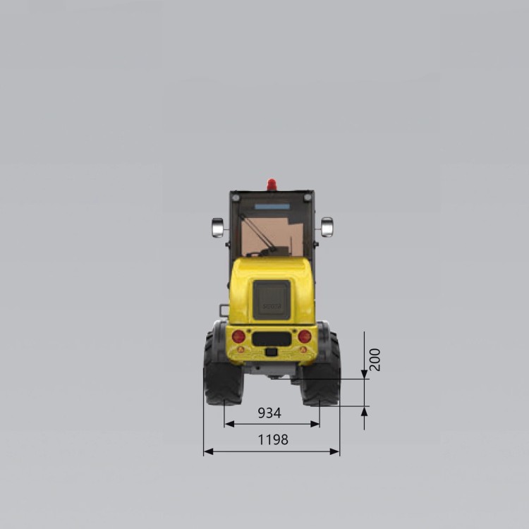 Mininakladač SIEGER H380