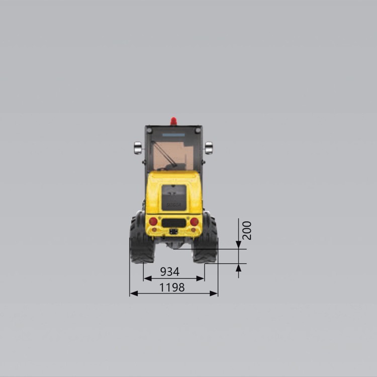 Mininakladač SIEGER H280T