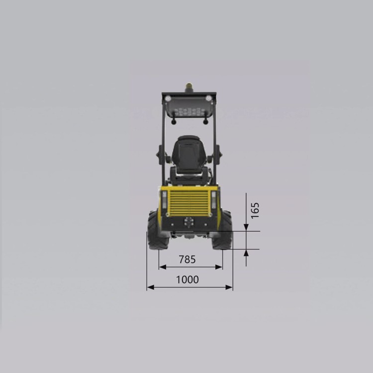 Mininakladač SIEGER H160