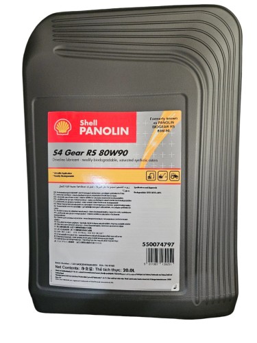 OLEJ SHELL S4 GEAR 80W90 20L 550074797